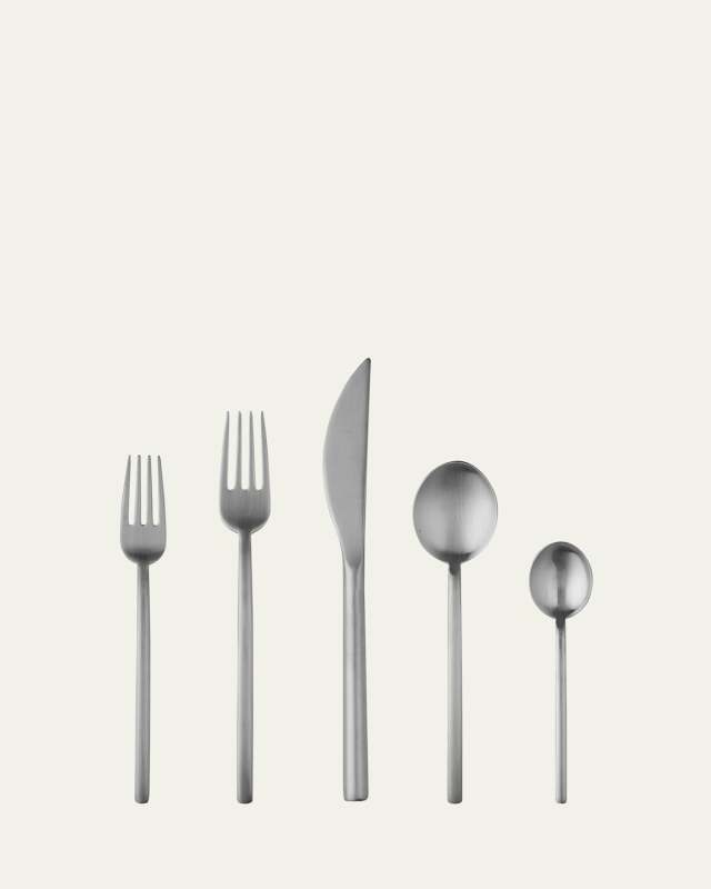 Due Ice 5-Piece Flatware Set